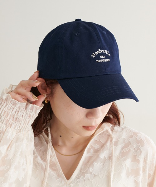 DISCOAT（ディスコート）の「アーチロゴCAP（キャップ・レディース・ネイビー/オフホワイト/ブルー/グレイッシュベージュ・FREE）」の18枚目の写真
