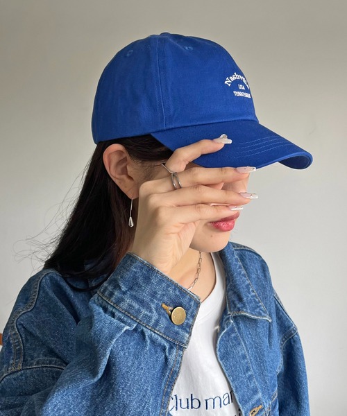 DISCOAT（ディスコート）の「アーチロゴCAP（キャップ・レディース・ネイビー/オフホワイト/ブルー/グレイッシュベージュ・FREE）」の11枚目の写真