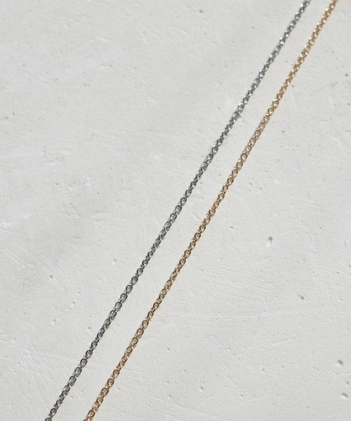 GOLDY（ゴールディ）の「【GOLDY】カーブド メタル "Y"シェイプ ネックレス / 3211104（ネックレス・レディース・シルバー/ゴールド/ピンク・FREE）」の7枚目の写真