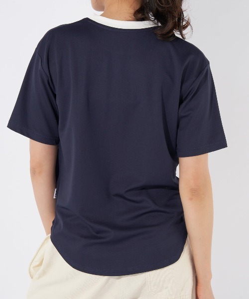 FILA(フィラ)の「【FILA:フィラ】レディース接触冷感アクアTシャツ 水陸両用(Tシャツ/カットソー・レディース・オフホワイト/ワインレッド/ネイビー/ブラック・LARGE/MEDIUM)」の16枚目の写真