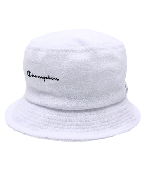 Champion(チャンピオン)の「【Champion/チャンピオン】パイル素材HAT /563081 (ハット・メンズ・ホワイト/ネイビー/ブラック/グレー・FREE)」の1枚目の写真