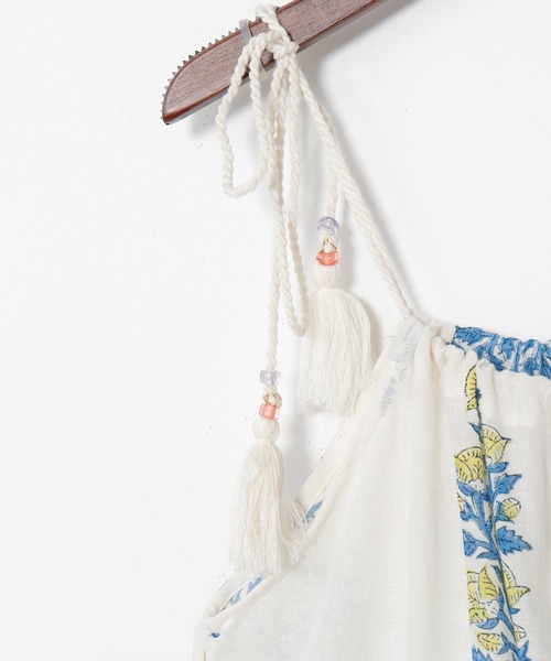 チャイハネ（チャイハネ）の「【チャイハネ】ブロリキャミワンピース（ワンピース・レディース・ブルー/グレー/レッド/ホワイト・FREE）」の21枚目の写真