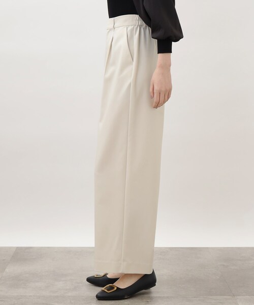 grove（グローブ）の「◆キレイ見え素材の優秀ワイドパンツ（その他パンツ・レディース・ダークグリーン/ライトグレー/ブラック・02/03/04/05/01）」の21枚目の写真