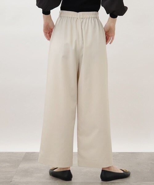 grove（グローブ）の「◆キレイ見え素材の優秀ワイドパンツ（その他パンツ・レディース・ダークグリーン/ライトグレー/ブラック・02/03/04/05/01）」の22枚目の写真