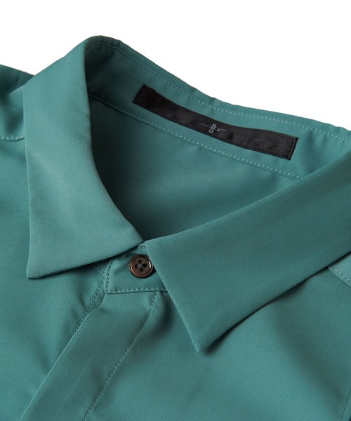 NO ID.(ノーアイディ)の「【NO ID.】Pin-Tuck Fly-Front Big Shirt / ピン タック フライフロント ビッグ シャツ(シャツ/ブラウス・メンズ・グリーン/ホワイト/グレー/ブラック・ONE SIZE)」の11枚目の写真