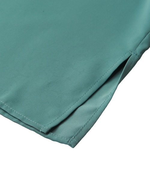 NO ID.(ノーアイディ)の「【NO ID.】Pin-Tuck Fly-Front Big Shirt / ピン タック フライフロント ビッグ シャツ(シャツ/ブラウス・メンズ・グリーン/ホワイト/グレー/ブラック・ONE SIZE)」の13枚目の写真