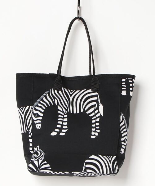 BOHEMIANS（ボヘミアンズ）の「BOHEMIANS/ボヘミアンズ　LOVE ZEBRA ST MINI TOTE ラブゼブラミニトートバッグ　BB-240（トートバッグ・レディース・ブラック・F）」の2枚目の写真