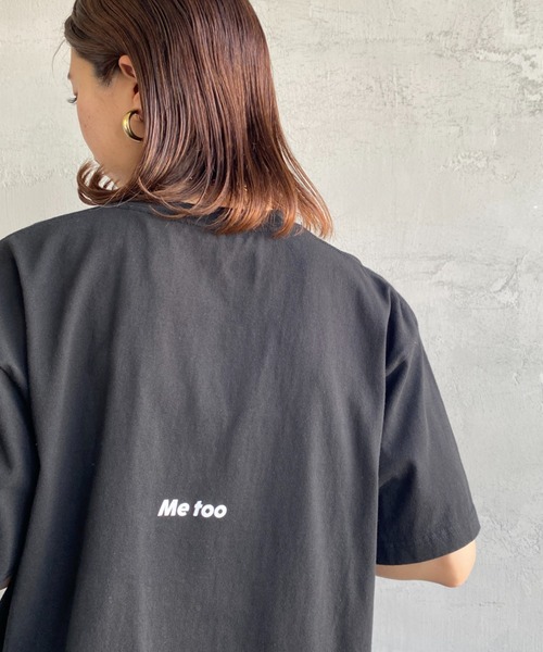 FUNG（ファング）の「[FUNG/ファング] I LOVE YOU カットオフプリントTシャツ（Tシャツ/カットソー・レディース・ブラック/ホワイト・M）」の6枚目の写真