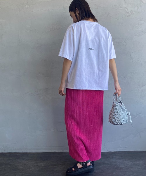 FUNG（ファング）の「[FUNG/ファング] I LOVE YOU カットオフプリントTシャツ（Tシャツ/カットソー・レディース・ブラック/ホワイト・M）」の13枚目の写真