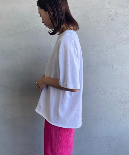 FUNG（ファング）の「[FUNG/ファング] I LOVE YOU カットオフプリントTシャツ（Tシャツ/カットソー・レディース・ブラック/ホワイト・M）」の15枚目の写真