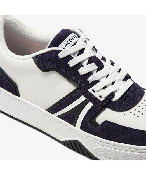 LACOSTE(ラコステ)の「メンズ L001 123 4 SMA(スニーカー・メンズ・ホワイト×ネイビー・26.0cm/27.0cm/25.5cm/28.0cm/26.5cm/28.5cm/25.0cm)」の3枚目の写真