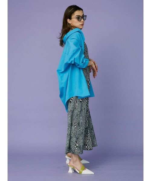 EVRIS（エヴリス）の「COLOR FRAME サングラス（サングラス・レディース・グレー/イエロー・FREE）」の7枚目の写真