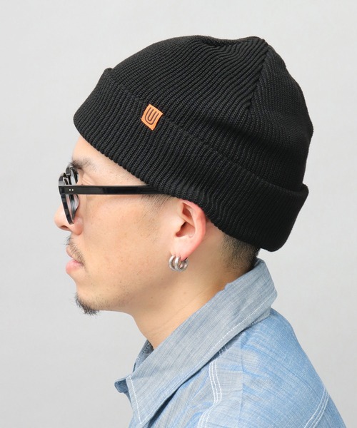 UNIVERSAL OVERALL(ユニバーサルオーバーオール)の「ポリエステル ハイゲージ ニットキャップ(ニットキャップ/ビーニー・メンズ・オレンジ/ブラック/ライトグレー/ベージュ・FREE)」の20枚目の写真