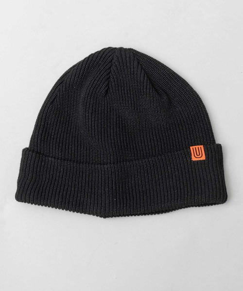 UNIVERSAL OVERALL(ユニバーサルオーバーオール)の「ポリエステル ハイゲージ ニットキャップ(ニットキャップ/ビーニー・メンズ・オレンジ/ブラック/ライトグレー/ベージュ・FREE)」の5枚目の写真