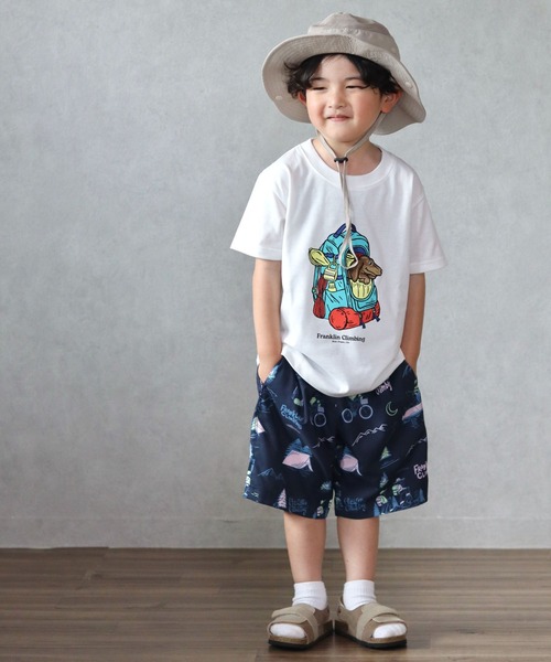 Franklin Climbing(フランクリンクライミング)の「【KIDS】【Franklin Climbing】バックパック&ドッググラフィックテックショートスリーブ(Tシャツ/カットソー・キッズ・ホワイト/チャコールグレー/バイオレット・M/L/XL)」の16枚目の写真