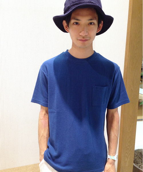CIAOPANIC TYPY(チャオパニックティピー)の「ヘビークレープポケットTシャツ(Tシャツ/カットソー・メンズ・ホワイト/ネイビー/グレー/ブルー・MEDIUM/LARGE/SMALL)」の1枚目の写真