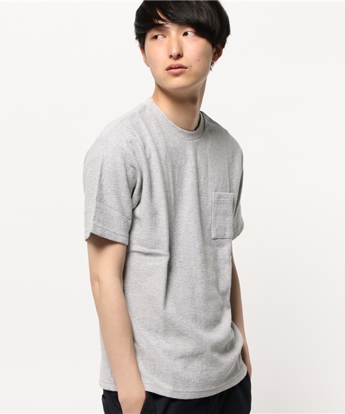 CIAOPANIC TYPY(チャオパニックティピー)の「ヘビークレープポケットTシャツ(Tシャツ/カットソー・メンズ・ホワイト/ネイビー/グレー/ブルー・MEDIUM/LARGE/SMALL)」の14枚目の写真