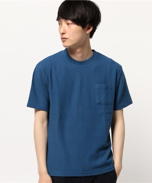 CIAOPANIC TYPY(チャオパニックティピー)の「ヘビークレープポケットTシャツ(Tシャツ/カットソー・メンズ・ホワイト/ネイビー/グレー/ブルー・MEDIUM/LARGE/SMALL)」の16枚目の写真