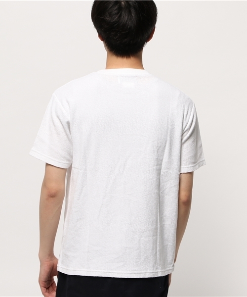 CIAOPANIC TYPY(チャオパニックティピー)の「ヘビークレープポケットTシャツ(Tシャツ/カットソー・メンズ・ホワイト/ネイビー/グレー/ブルー・MEDIUM/LARGE/SMALL)」の7枚目の写真