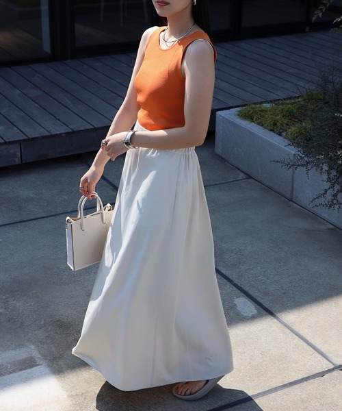 ELLIE アメスリニットタンクトップ【WHITE】新品未使用