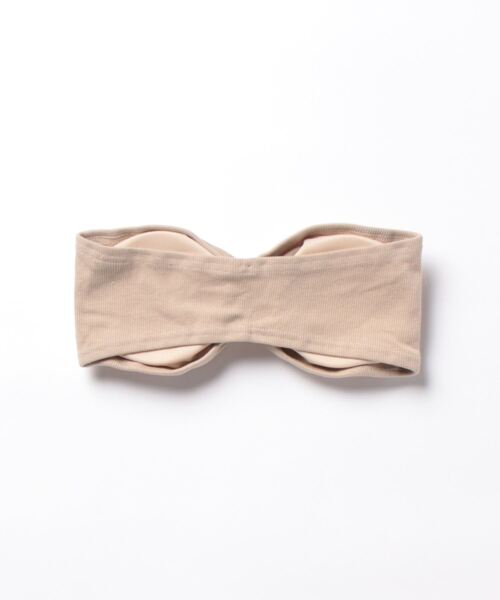 anap mimpi（アナップミンピ）の「テレコリブギャザーブラトップ（チューブトップ・レディース・ブラック/ダークグレー/ホワイト/ベージュ/キナリ・FREE）」の17枚目の写真