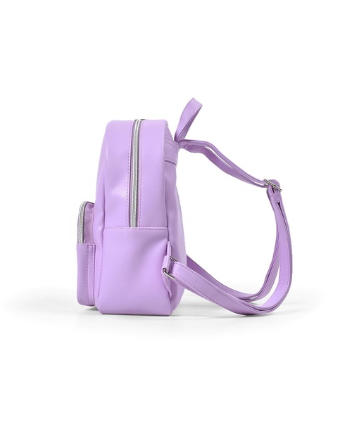 ZIDDY（ジディ）の「ZIDDY/mini合皮リュック（バックパック/リュック・キッズ・パープル/ブラック・ONESIZE）」の12枚目の写真