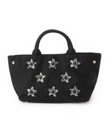 BEAUTY&YOUTH UNITED ARROWS | BY キャンバス ビジューフラワー2WAYトート◆(トートバッグ)