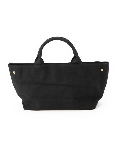BEAUTY&YOUTH UNITED ARROWS(ビューティーアンドユースユナイテッドアローズ)の「BY キャンバス ビジューフラワー2WAYトート◆(トートバッグ・レディース・ブラック・フリー)」の2枚目の写真