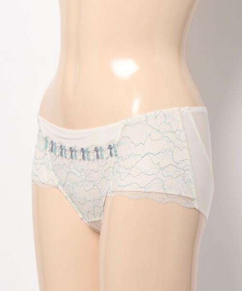 AMOSTYLE BY Triumph(アモスタイルバイトリンプ)の「ボーイズレングス フェスティバルコレクション AMST1431 PT JX(ショーツ・レディース・ホワイト/オレンジ/グリーン/ネイビー/ブルー/ベージュ・M/L)」の13枚目の写真