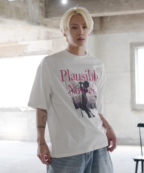 G.O.C（ジーオーシー）の「オーバーサイズ ヴィンテージ プリント TEE（Tシャツ/カットソー・メンズ・ブラック系その他/ブラック系その他3/ホワイト系その他2/ブラック/ホワイト/ホワイト系その他/ホワイト系その他3/ブラック系その他2・MEDIUM/LARGE）」の12枚目の写真