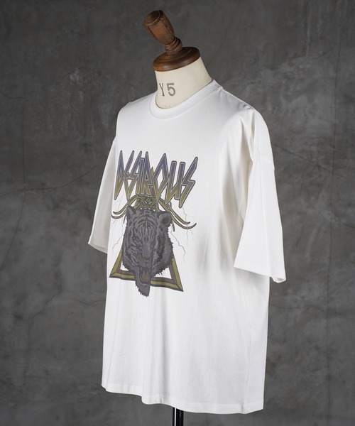 G.O.C（ジーオーシー）の「オーバーサイズ ヴィンテージ プリント TEE（Tシャツ/カットソー・メンズ・ブラック系その他/ブラック系その他3/ホワイト系その他2/ブラック/ホワイト/ホワイト系その他/ホワイト系その他3/ブラック系その他2・MEDIUM/LARGE）」の18枚目の写真