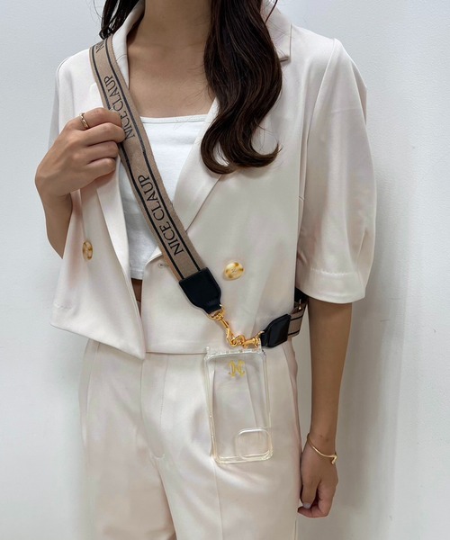 one after another NICE CLAUP(ワンアフターアナザーナイスクラップ)の「マルチWAYショルダーバッグ/携帯ストラップ付(ショルダーバッグ・レディース・アイボリー/ブラウン/ブラック・FREE)」の7枚目の写真