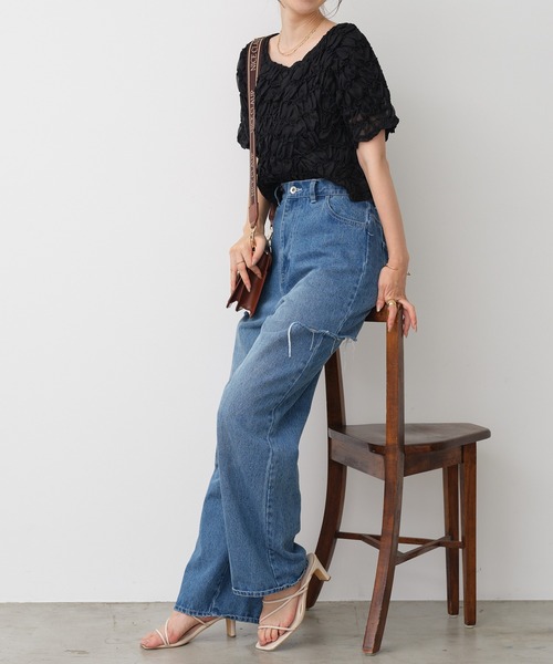 one after another NICE CLAUP(ワンアフターアナザーナイスクラップ)の「マルチWAYショルダーバッグ/携帯ストラップ付(ショルダーバッグ・レディース・アイボリー/ブラウン/ブラック・FREE)」の12枚目の写真