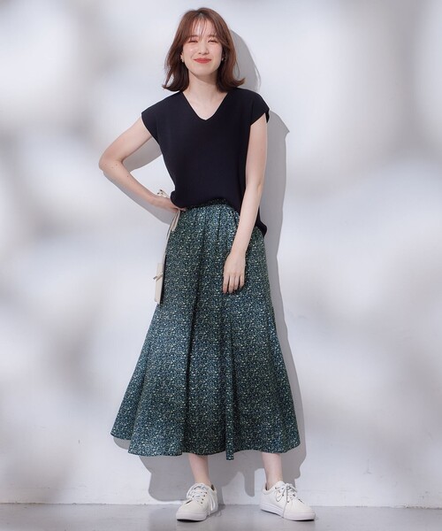 【前後2WAY/アンチピリング/洗濯機可】ノースリーブニット