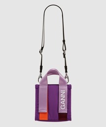 GANNI | Recycled tech Mini Tote(トートバッグ)