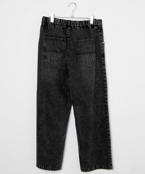 セール】WEGO/スケーターズ タックワイドデニムパンツ（デニムパンツ