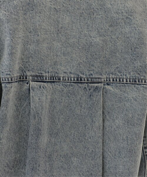 frames RAY CASSIN（フレームスレイカズン）の「ノーカラーGジャン（ブルゾン・レディース・インディゴブルー/ケミカルウォッシュ/ブラック系・FREE）」の12枚目の写真