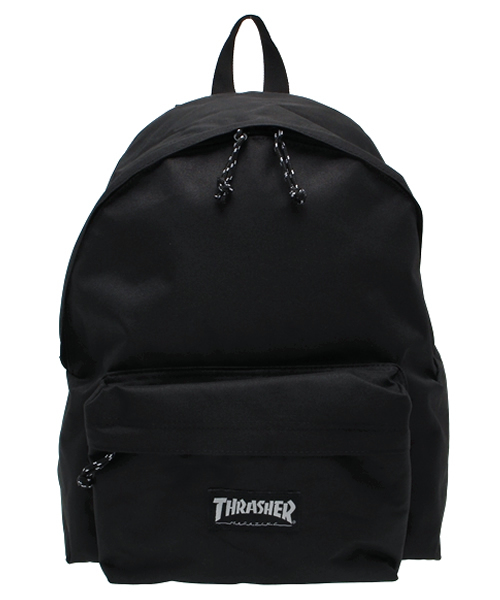 THRASHER(スラッシャー)の「WEGO/THRASHERナイロンデイパック(バックパック/リュック・メンズ・ブラック/その他1・FREE)」の2枚目の写真
