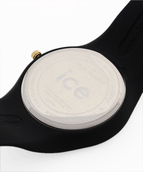 ICE WATCH(アイスウォッチ)の「(ICE WATCH)腕時計(アナログ腕時計・レディース・ブラック×ゴールド・ONE SIZE)」の3枚目の写真