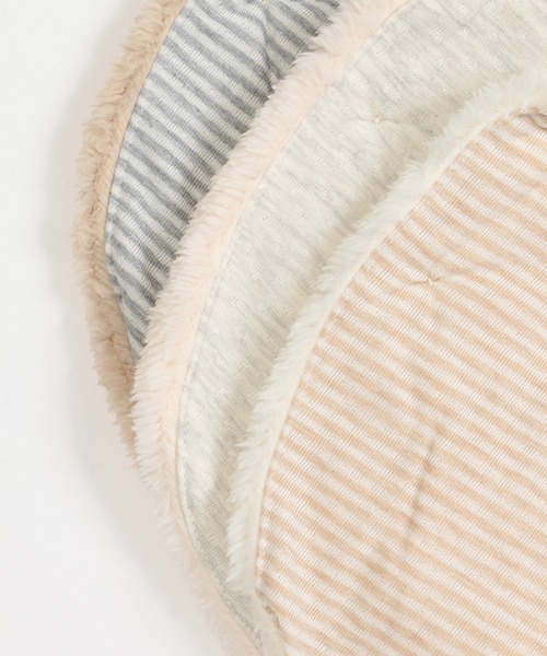 petit main（プティマイン）の「ボアベスト（ベスト・キッズ・アイボリー/ベージュ/ライトピンク・70cm/80ｃｍ）」の9枚目の写真