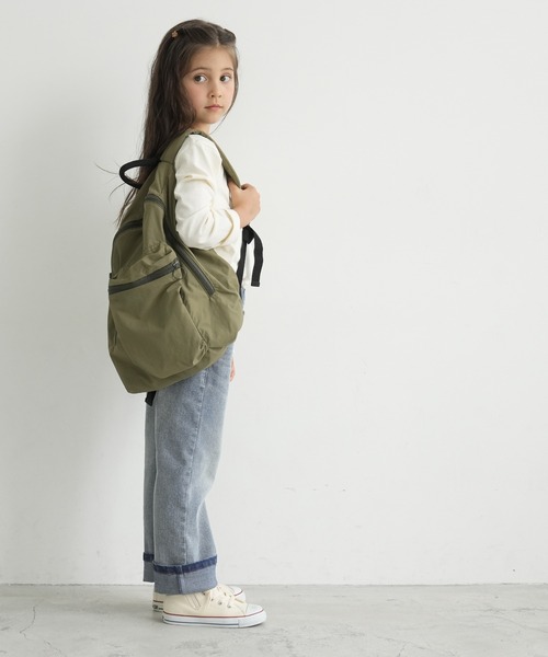 coca（coca）（コカ）の「キッズ ストレッチストレートデニムパンツ（デニムパンツ・キッズ・ブルー/ライトブルー・110/120/130/140）」の6枚目の写真