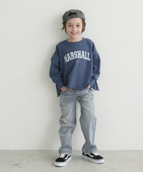 coca（coca）（コカ）の「キッズ ストレッチストレートデニムパンツ（デニムパンツ・キッズ・ブルー/ライトブルー・110/120/130/140）」の7枚目の写真