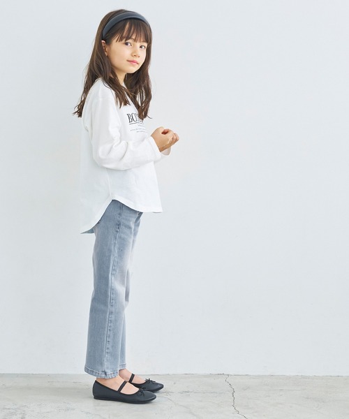 coca（coca）（コカ）の「キッズ ストレッチストレートデニムパンツ（デニムパンツ・キッズ・ブルー/ライトブルー・110/120/130/140）」の9枚目の写真