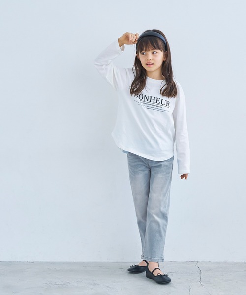 coca（coca）（コカ）の「キッズ ストレッチストレートデニムパンツ（デニムパンツ・キッズ・ブルー/ライトブルー・110/120/130/140）」の10枚目の写真