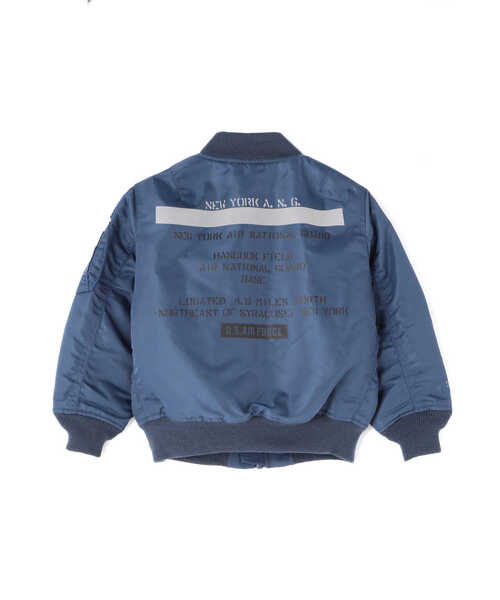 AVIREX(アヴィレックス)の「《KID'S/キッズ》MA-1 REFLECT STENCIL / MA-1 リフレクト ステンシル / AVIREX / アヴィレックス(MA-1・キッズ・ブルー/その他10・140/120/100)」の22枚目の写真