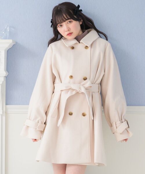 ems excite（エムズエキサイト）の「マルチwayケープコート（その他アウター・レディース・ブラック/ブラウン/ナチュラル・FREE）」の8枚目の写真