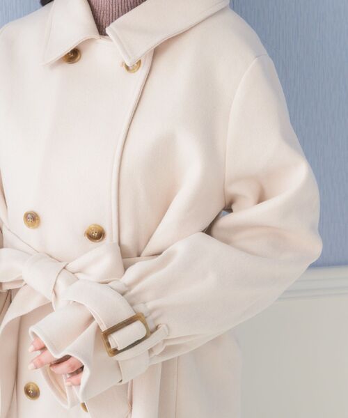 ems excite（エムズエキサイト）の「マルチwayケープコート（その他アウター・レディース・ブラック/ブラウン/ナチュラル・FREE）」の22枚目の写真