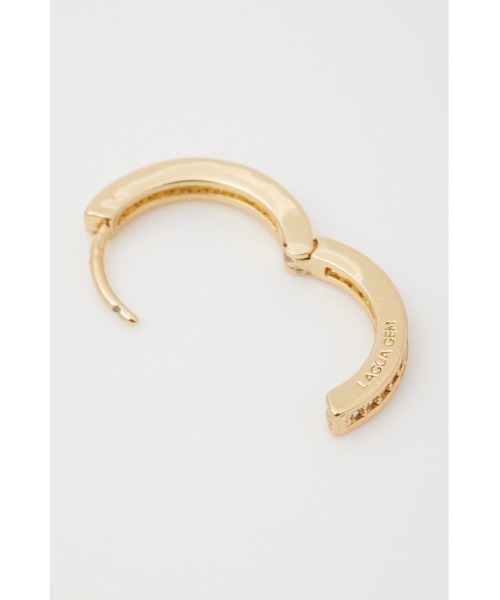 LAGUA GEM(ラグアジェム)の「BIJOU RING ピアス(ピアス(両耳用)・レディース・クリア/ピンク・FREE)」の5枚目の写真