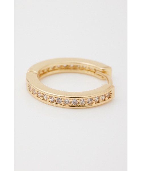 LAGUA GEM(ラグアジェム)の「BIJOU RING ピアス(ピアス(両耳用)・レディース・クリア/ピンク・FREE)」の6枚目の写真