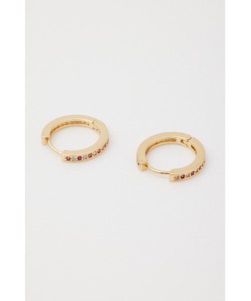 LAGUA GEM(ラグアジェム)の「BIJOU RING ピアス(ピアス(両耳用)・レディース・クリア/ピンク・FREE)」の9枚目の写真
